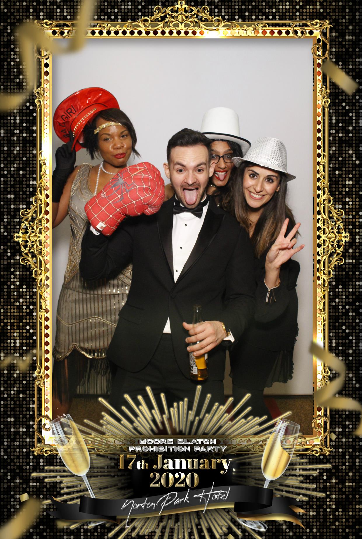 Moore Blatch Prohibition Party 2020 | View more photos from the event at gallery.myphotoboothexperience.co.uk/u/MyPhotoBoothExperienceLtd/Moore-Blatch-Prohibition-Party-2020